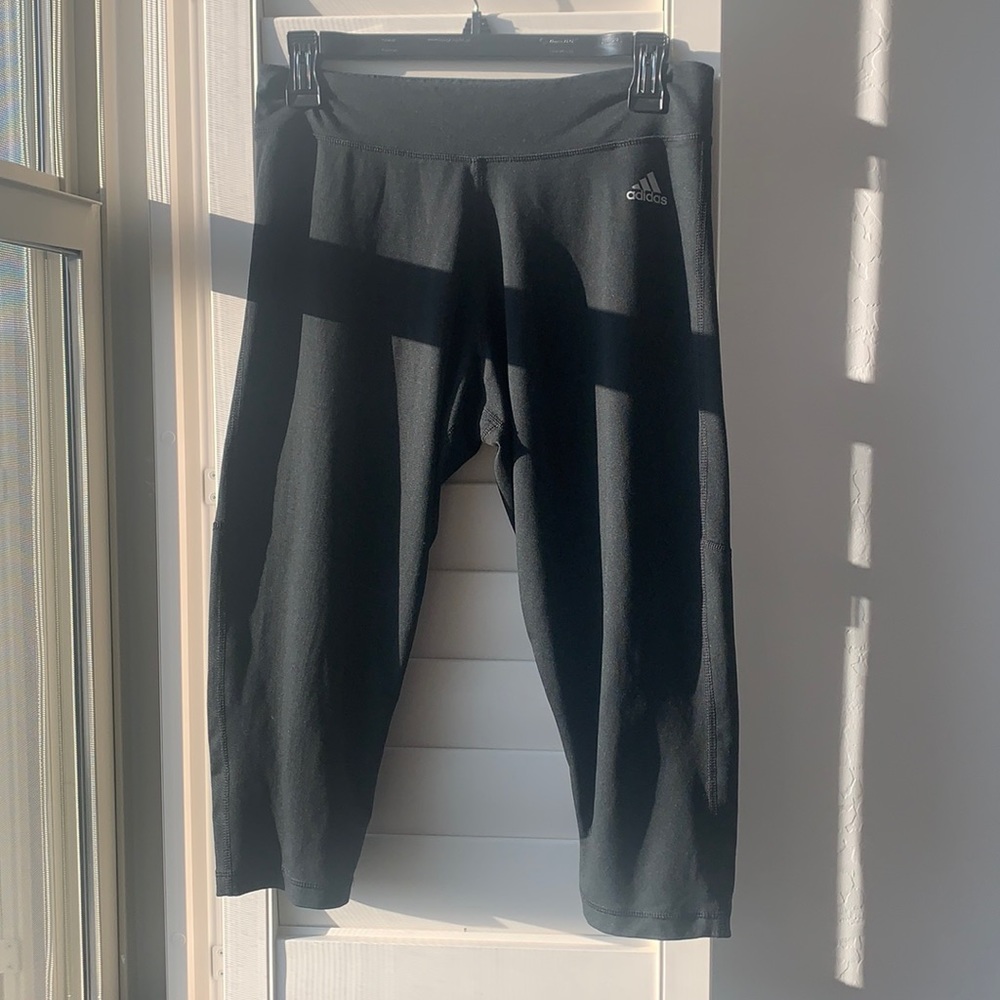 Adidas Black Climalite Leggings ~ Medium